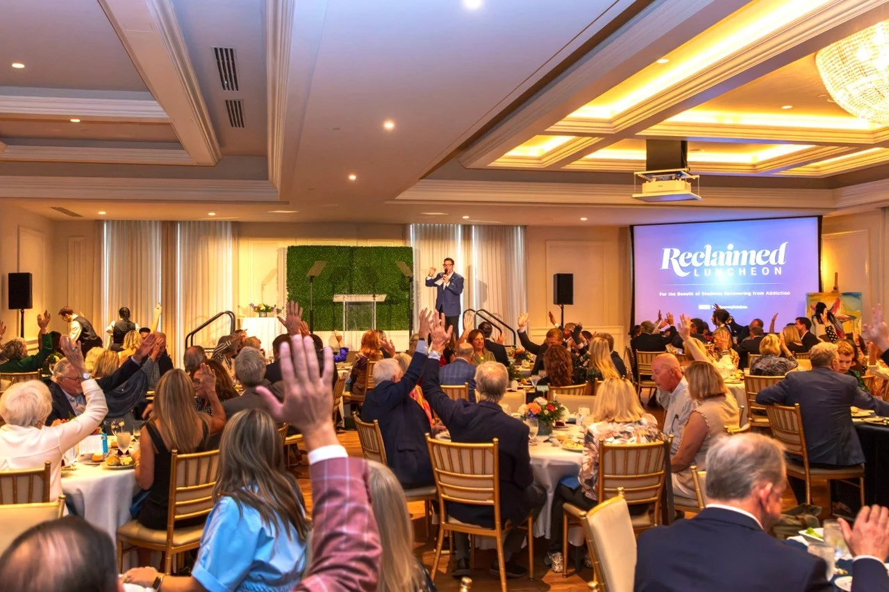 Guests and a presenter at Teen Recovery Solutions’ Reclaimed Luncheon in Oklahoma City